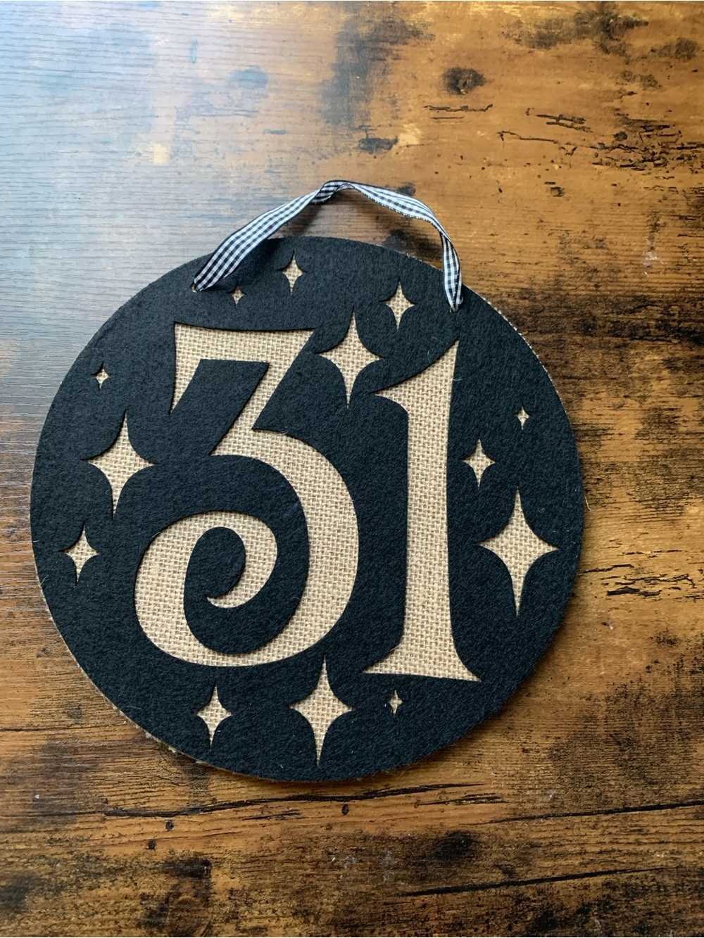 Halloween Spooky “31” Sign/Decor